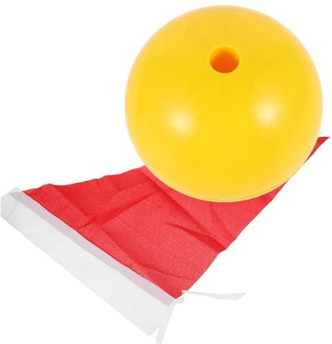 MOTHNUR Training Triangle Corner Flag Wiederverwendbare Markierungsflagge Für Fußballtraining Mit Stabilem Wassertank Und Einfach Zu Installierender Eckfahne Für Agilitätstraining