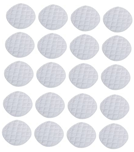Milisten 16pièces Coussinets Allaitement Lavables Coton Écologique Coussinet Grossesse Absorbant Anti-fuite Confortable Pour Femmes Enceintes Et Allaitantes