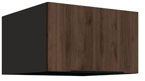 Kuechen-preisbombe Aufsatzschrank Hochschrank 60 cm Küche Monza Okapi Nußbaum Küchenzeile