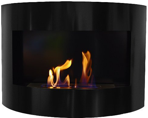 Nuovo Design Camino a gel Riviera Deluxe Nero Bio Etanolo Caminetto Bioetanolo