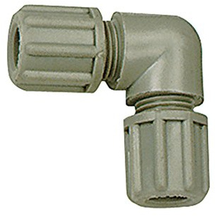 RIEGLER 110835-140.14 Winkel-Schlauchverbindung, für Schlauch 9/12 mm, PA, 1Stk