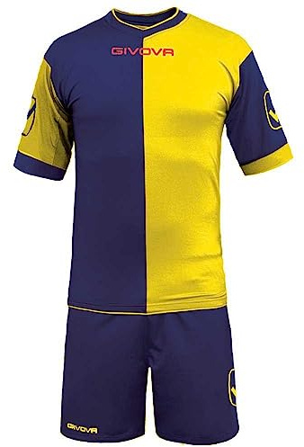GIVOVA Kit Combo MC Blå/Gul Tg. M