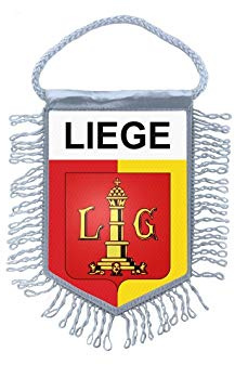 Akachafactory Wimpel mini Flagge Fahne flaggen miniflagge luttich Belgien