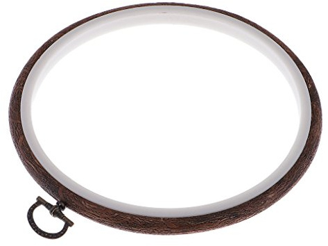 Holz-Stickrahmen, Ring, Kreuzstich, Kreisrahmen, Nähwerkzeuge, 15 cm
