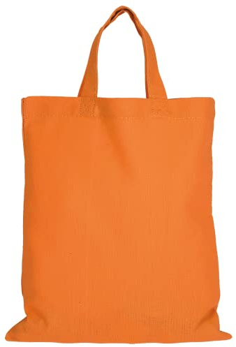 TEXXILLA 10 Stück Apothekertasche - OEKO-TEX 100 zertifiziert | mit zwei kurzen Henkeln | 22x26cm | Jutebeutel | Einkaufstasche | unbedruckt