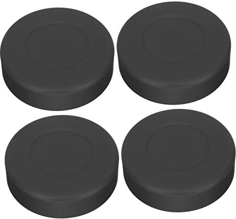 Garneck 4stücke Eishockeypucks Trainingshockeypuck Hartgummi Eishockey-sportpuck Eishockey-rennpuck Sportpuck Übungspuck Hockeyzubehör Hockeybedarf Eishockey-trainingspuck