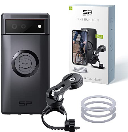 SP CONNECT Fahrrad-Handyhalterung | SPC+ | Handyhalter für Fahrradlenker | Fahrradhandyhalterungen für alle Smartphone Handys wie iPhone Samsung | Mountainbike Rennrad Handy Halterung