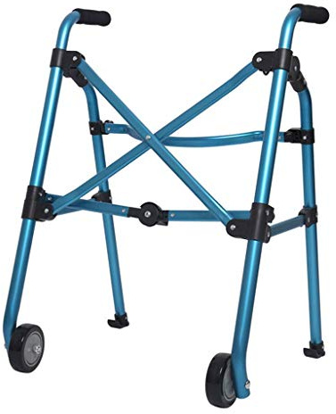 Rollator,Praktisk hopfällbar bärbar rollator i aluminiumlegering med riktad framhjul, gånghjälp för äldre, handikappad rollator för familj och utomhus