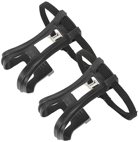 Sosoport 2 Paar Nylon-fahrradpedal-zehenclip Fahrradpedal-zehenclip Rennrad-Clip Zehenriemen Pedale Und Riemenkäfig