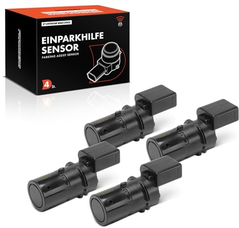 Frankberg 4x Sensore di Parcheggio PDC Anteriore Posteriore Compatibile con M.u.l.t.i.v.a.n V 7EF 7EM 7EN 7HF 7HM 7HN 1.9L-3.2L 2003-2015 Replace# 4B0919275G