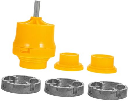 POPETPOP 7pcs Water Pipe Die Reusable Round Die Thread Round for Plumbing Threader Tool Kit