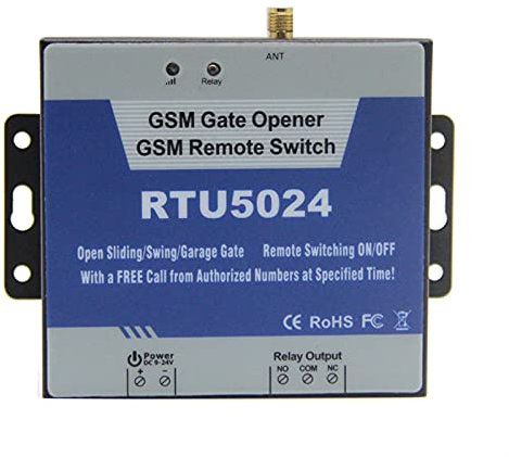 Apriporta Elettrico, senza fili GSM RTU5024. GATE APERTURA RELAY SWIMENTO GRATUITO di allarme di sicurezza della telefonata for la porta automatica GSM. Difensore del garage dell'apri. ,per cancello(3