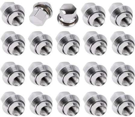 Bulloni ruota Compatibile con Ford Per Transit 1994 1995 1996 1997 1998 1999 2000 Dadi per cerchi in lega Bullone perno ruota Dado a spirale per pneumatico con rondella