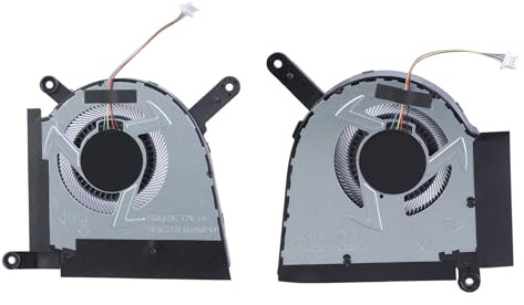 Zeizafa Ventilador De Refrigeración para Portátil Eficiente CPU GPU Ventilador Interno para TUF Gaming FX607 FA607 FX607J Mejora La Disipación De Calor Accesorio para Libreta