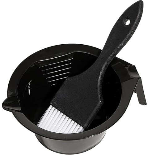 ibasenice Set de Teinture Cheveux avec Bol Mélangeur et Pinceau Kit Professionnel Pratique pour Salon et Usage Domestique Accessoires Légers et Compacts pour Application Rapide et Propre