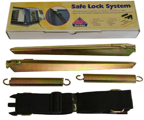 Dorema Safe Lock Tie Down Kit