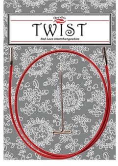 ChiaoGoo Twist RED Seil 75 cm Mini für austauschbare Nadeln, 1 Stück