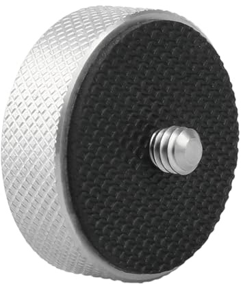 NICEYRIG 3/8-16 Buchse to 1/4-20 männlich Gewinde Adapter für Mikrofonständer, 1/4 Stecker auf 3/8 weiblich für Conversion Stativkopf Gewinde Adapter Schraube