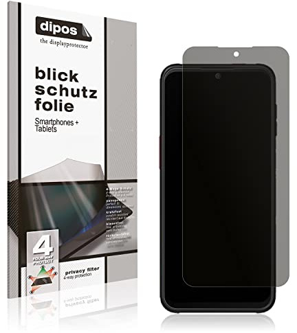 dipos Blickschutzfolie für Samsung Galaxy XCover 6 Pro | Displayschutz matt mit 4-Wege Sichtschutz-Effekt, Privacy Filter, passt perfekt, kratzfest, blasenfrei, selbstklebend
