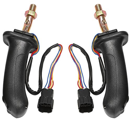 SuanQ 2 StüCk L+R 3 Tasten Bagger Joystick Assy GäNge für Doosan DX150 215 225 300 370-9C