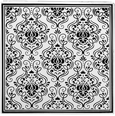 Ideen mit Herz Prägeschablone, Ornamentik 21, 14,5cm x 14,5cm
