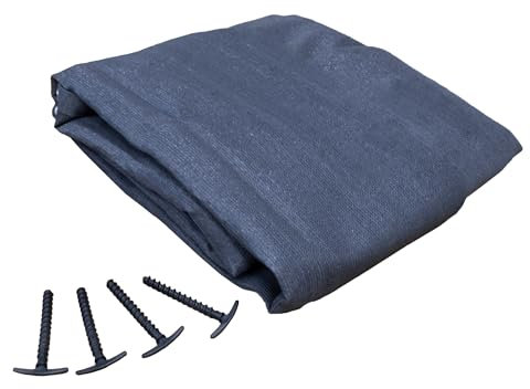 Lemodo Vorzeltteppich 300x600, Camping-Teppich Outdoor, Zeltteppich mit Ösen, Markisenteppich wetterfest, Zeltunterlage mit Heringe, atmungsaktiver Zeltboden, Rutschfester Vorzeltboden