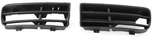 CZXZYHNB Nieren Kühlergrill Für VW Für Golf Für MK4 1997-2006 2 STÜCKE Nebelscheinwerferrahmen Kühlergrill Untere Ecke Stoßfängerlampengrillabdeckung Front Nieren Kühlergrill