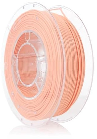 ROSA3D PLA Pastell Filament 1.75 mm für 3D Drucker | Leicht Matt PLA 3D Drucker Filament | Pfirsich Spule 0,35 kg