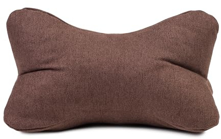 Gözze - Kuschelweiches Lesekissen Darco, Ideal als Sofakissen oder Leseknochen, 40 x 25 cm - Schoko