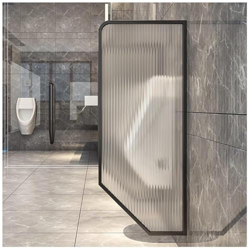 FLEPYHB Urinal-Trennwand-Trennwand, Wandmontierte Trennwand Für Öffentliche Toiletten Mit Gehärtetem Glas, Herren-Urinal-Sichtschutzwand Für Badezimmer, Hotel, Öffentliche Plätze