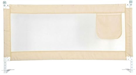 Generisch Bettgitter Absturzsicherung Bett Tragbarer Absturzschutz Boxspringbett Höhenverstellbares Bettgitter Absturzsicherung für Familienbett und Kinderbett (1, 200x80cm)