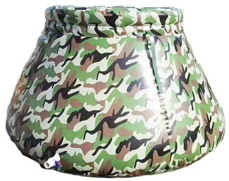 Genérico Vescica di Stoccaggio, Contenitore Pieghevole - Serbatoio Pieghevole - Barile di Pioggia Morbido Portatile Barile di Stoccaggio di Grande Capacità per Campeggio e Vasca