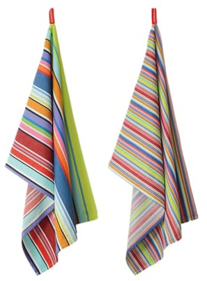 Remember Trockentücher Set, 50 x 70 cm – Küchentücher aus Baumwolle im Design Set, saugfähige Geschirrtücher für Küche und Haushalt