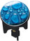 WENKO Waschbeckenstöpsel Pluggy® Drops - Abfluss-Stopfen, für alle handelsüblichen Abflüsse, Kunststoff, 3.9 x 6.5 x 3.9 cm, Mehrfarbig