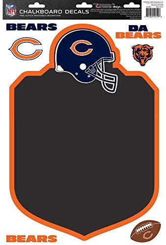 Turner Sports Chicago Bears Chalkboard Decals (8552001)