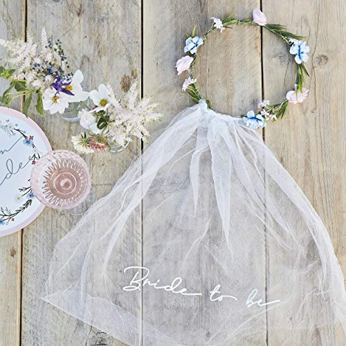 Boho Wedding Bride to be Haarkranz