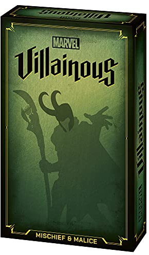 Ravensburger Marvel Villainous Mischief & Malice – Immersives Strategie-Brettspiel für Erwachsene und Kinder ab 12 Jahren – 2 bis 3 Spieler – kann als eigenständiges Spiel oder Erweiterung gespielt