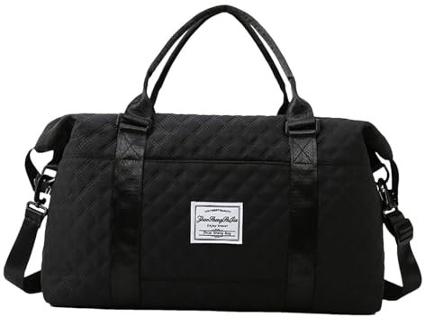 Reisetasche, Sporttasche, Sporttasche mit Kulturbeutel, wasserdichte Reisetasche Handgepäck, Aufbewahrungstasche für Fitnessstudio, mit separatem Nassbeutel und Kulturbeutel für Yoga, Wandern