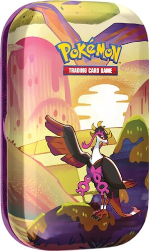 Pokémon TCG: Scarlet & Violet - Shrouded Fable Mini Tin - Fezandipiti (2 Booster Packs & 1 Stickerbogen)