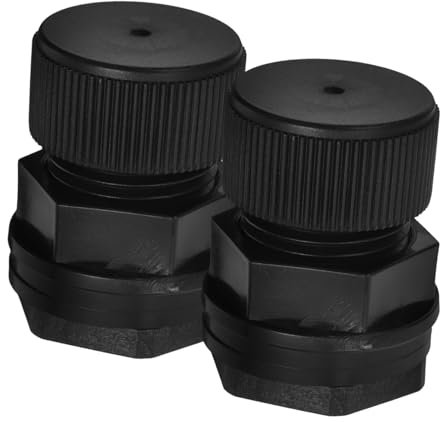 TINEASUR 2pezzi Connettori per Barili della Pioggia Adattatori per Serbatoi Installazione Facile e Veloce Compatibili con Tubo da Giardino Gestione Efficiente