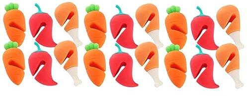 Ciieeo 18pcs Lid Lifters for Stacking Pans Boil Stopper Cartoon Pot Spill Protectors for Kitchen
