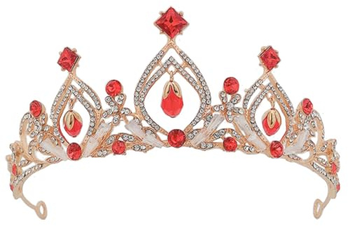 OUNONA Tiaras De Novia De Cristal Para Peinado De Novia Adorno Nupcial Para Ceremonia De Boda