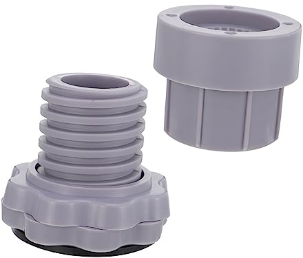 Holibanna Antivibrations Fußpolster für Waschmaschine mit Stoßdämpfendem Abs und Tpu Material Drehbarem Gewindedesign und Stapelbarer Konstruktion für Rutschfesten Schutz