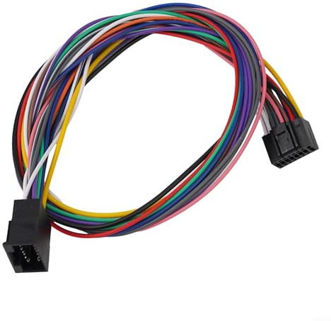 Per ISO 16Pin Car Radio Cavo di prolunga 60cm per uso Android Player