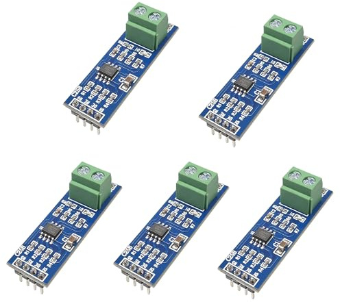 AYWHP 5 schede di sviluppo da 5 V MAX485 TTL a RS 485 MCU, da TTL a RS485, moduli MAX485, compatibili con arduino R-Pi