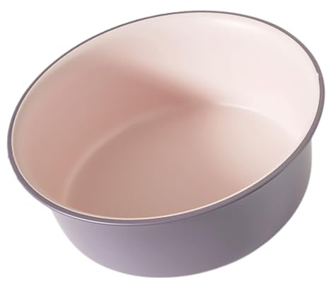 Beatifufu Bassine De Bain De Pieds Plastique Grosse Taille Pliante Semelle Antidérapante Pour Usage Domestique Et Salon Pédicure Couleur Rose Violet