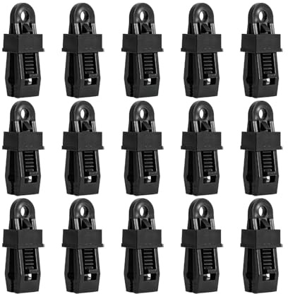 Clip per Teloni Resistente Morsetto Fisso Robusto E Resistente Per Impieghi