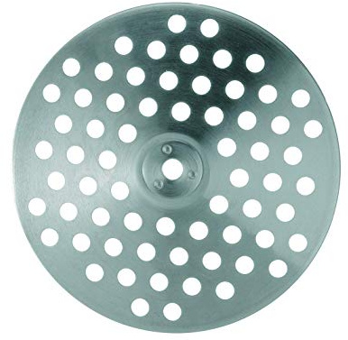 Rösle Stainless Steel Grinding Disc Sieve for Food Mill, Extra Coarse, 8 mm/.3-inch Sieve Disc,16269