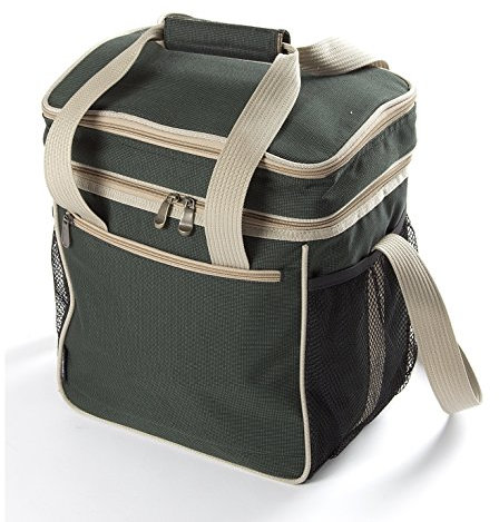 Greenfield Collection 18L Luxury Lightweight Cool Bag - Forest Green