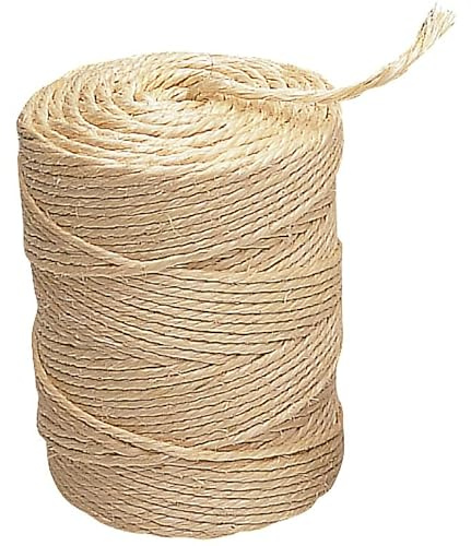 Liderpapel 59432 Ficelle sisal longueur 334 m rouleau 2 kg écru Couleur Assorties